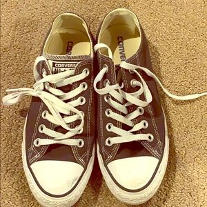 Dark grey converse